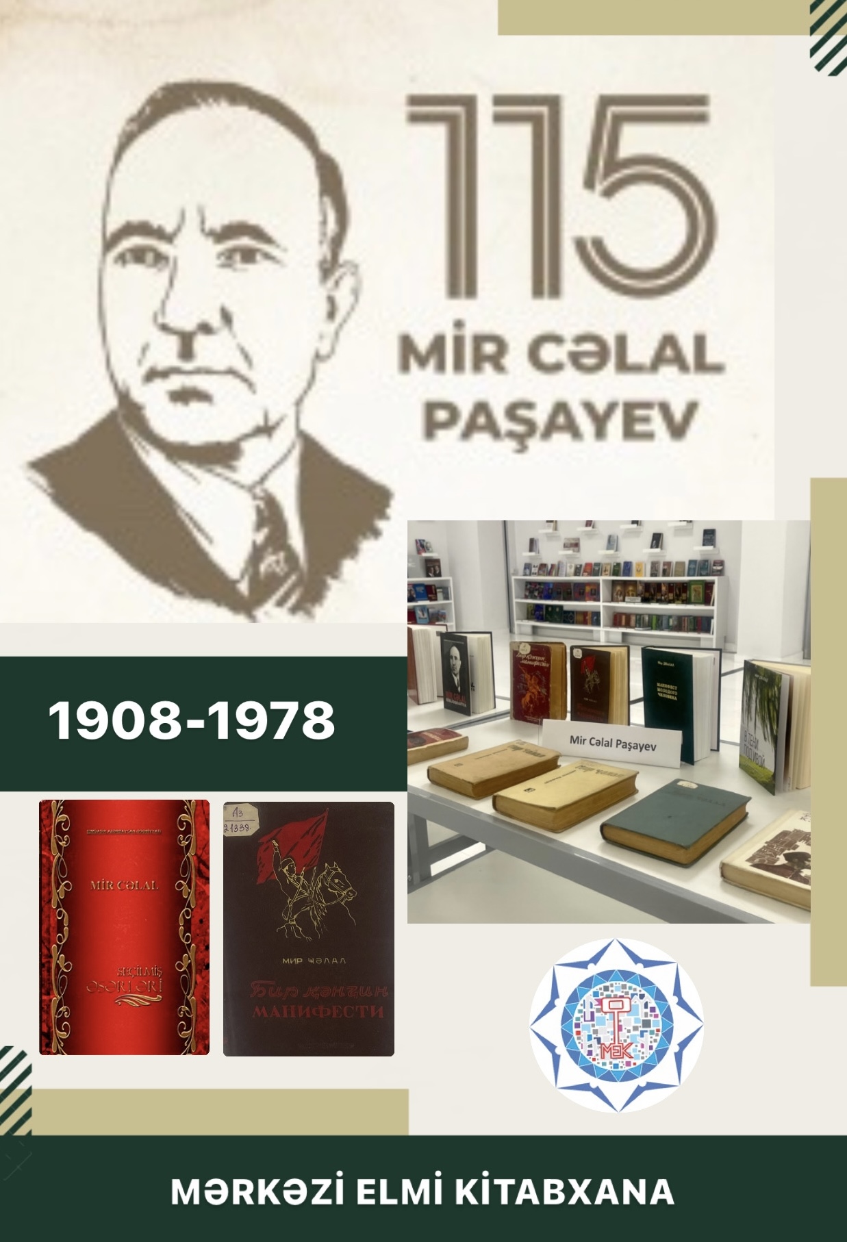 MEK-də görkəmli alim və yazıçı Mir Cəlal Paşayevin 115 illik...