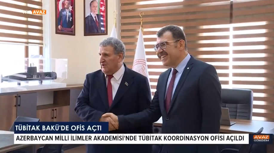 “TRT Avaz” telekanalında AMEA ilə TÜBİTAK arasında əməkdaşlı...