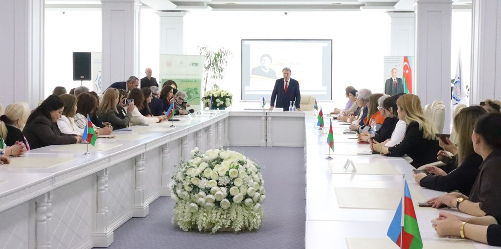 AMEA-da “Böyük ana-alim-qadın” mövzusunda konfrans keçirilib