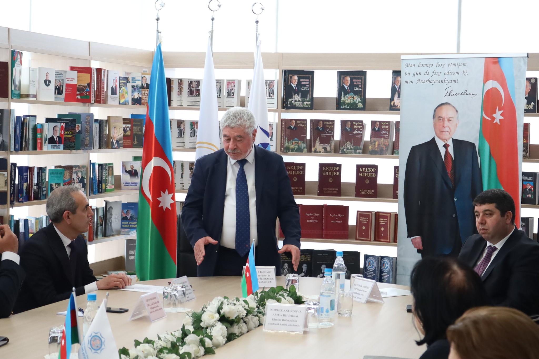 Akademik Teymur Kərimli Ümummilli Liderə həsr olunmuş tədbir...