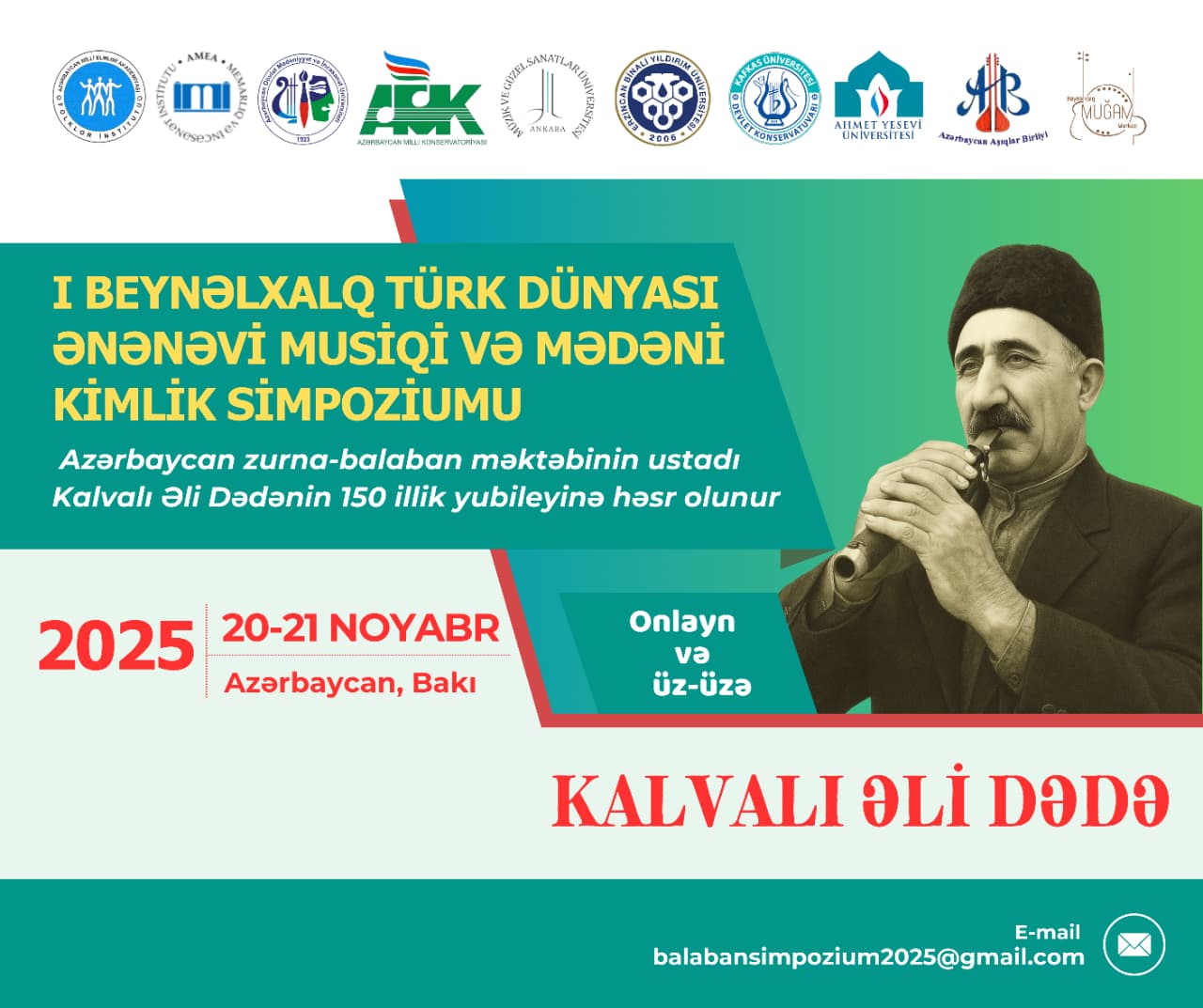 I Beynəlxalq Türk dünyası ənənəvi musiqi və mədəni kimlik si...