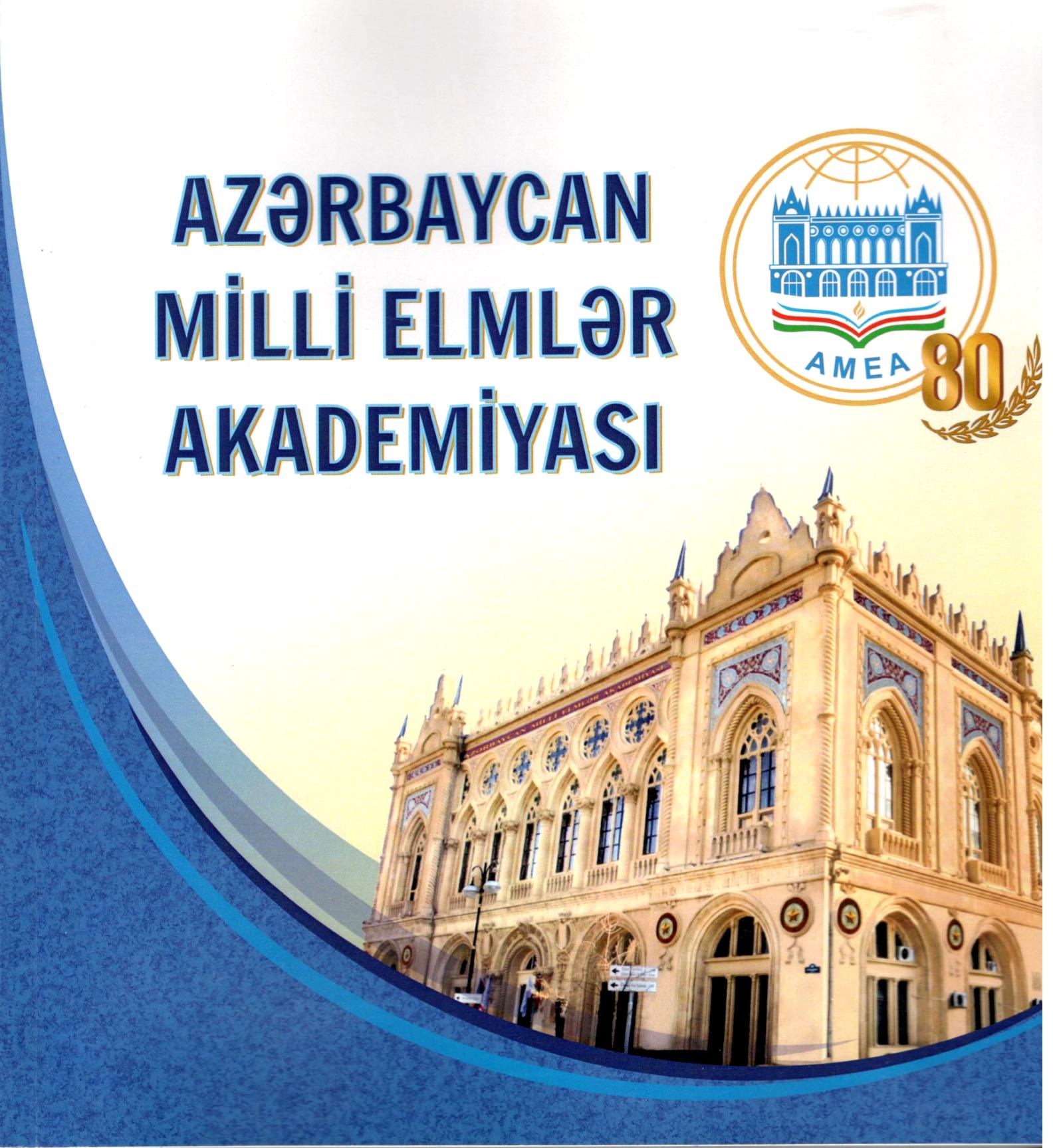 “Azərbaycan Milli Elmlər Akademiyası: tanıtma kitabı” çapdan...
