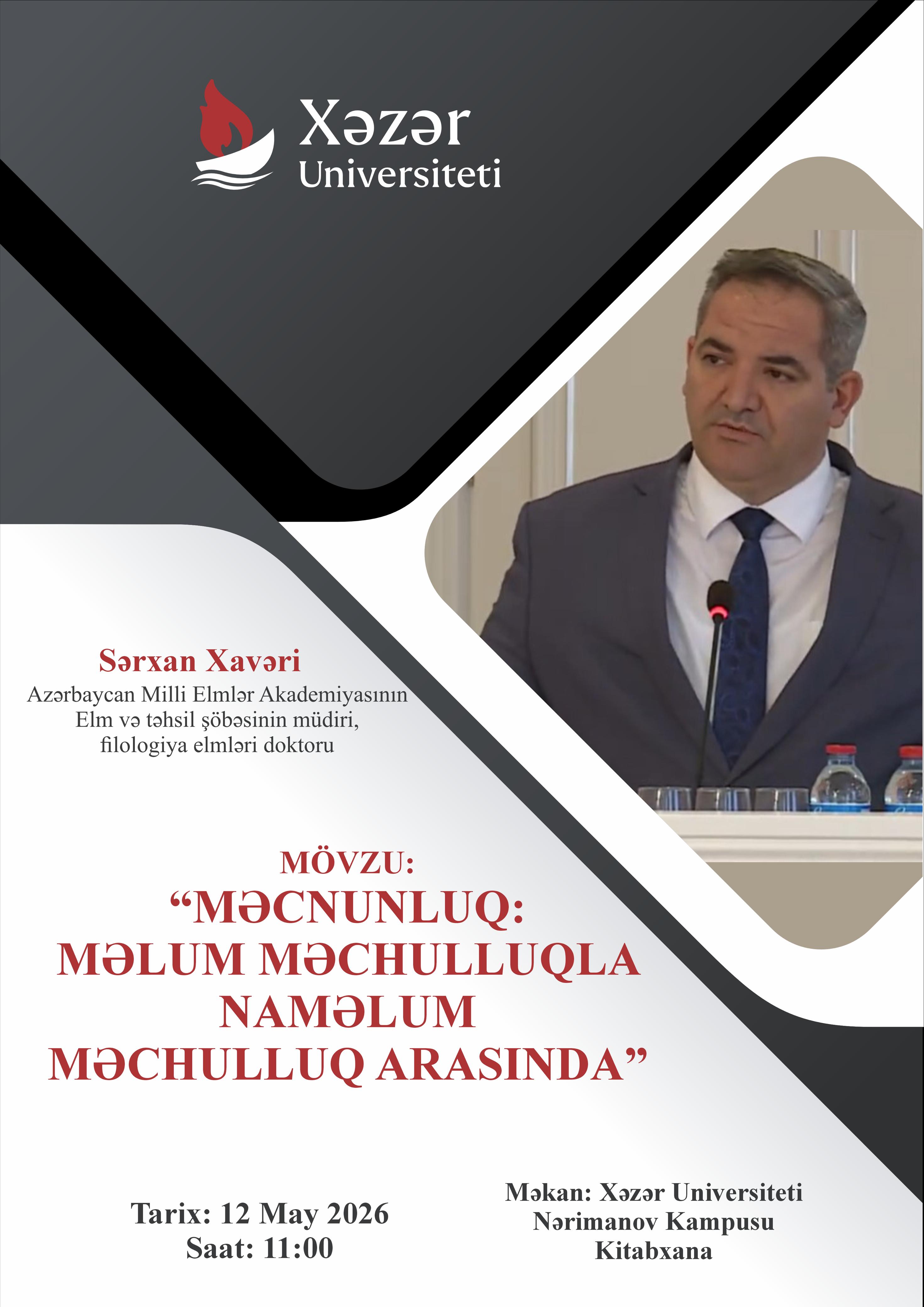 Filologiya elmləri doktoru Sərxan Xavəri: “Füzulinin hicran...